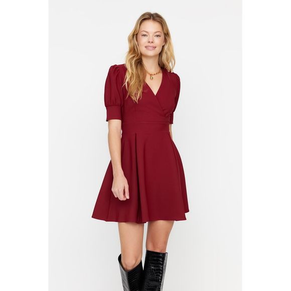 NWT Trendyol Women Regular Woven Dress - Picture 1 of 9
